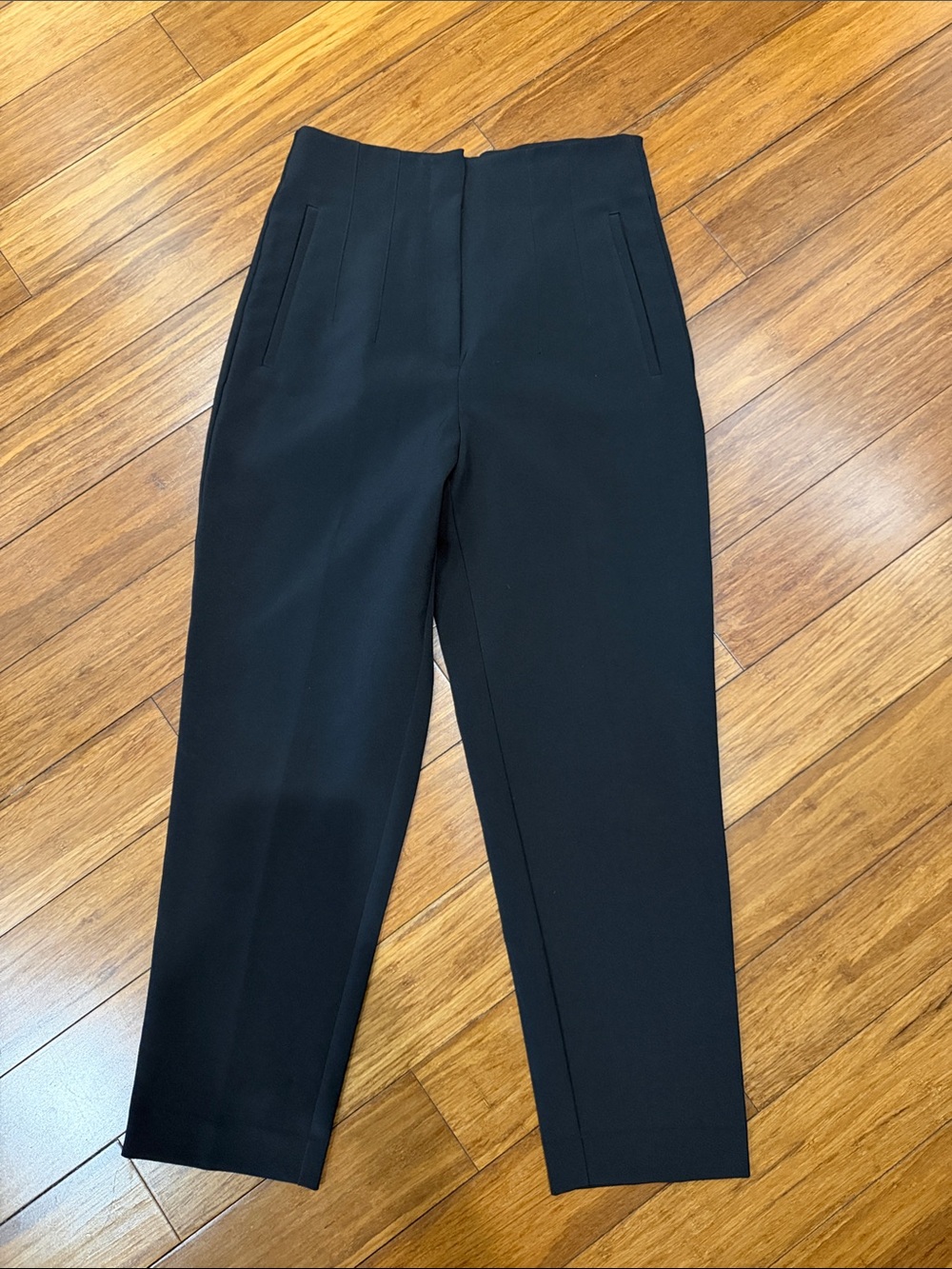 Zara Black Tailored Dress Pants - Straight Taper